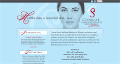 Desktop Screenshot of billingsclinicalskinsolutions.com